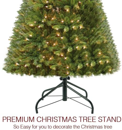 OVOV Christmas Tree Stand for Artificial Trees 17" Metal Xmas Tree Stand Christmas Tree Base for Live Tree (17") - Image 3