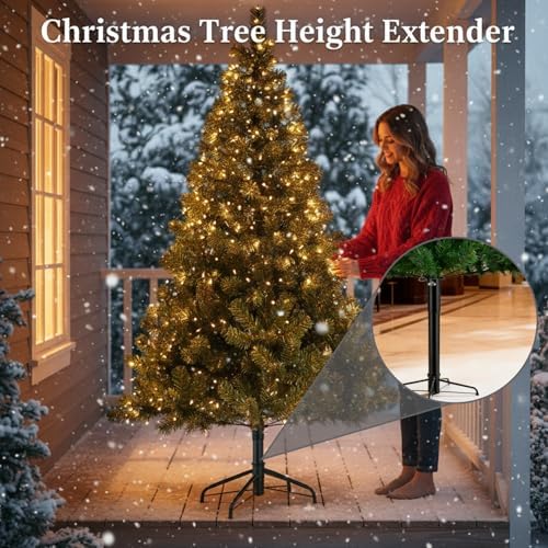 Christmas Tree Height Extender Iron Christmas Tree Stand Base Riser Riser Stand Base Stands Stands for Artificial Trees. - Image 4