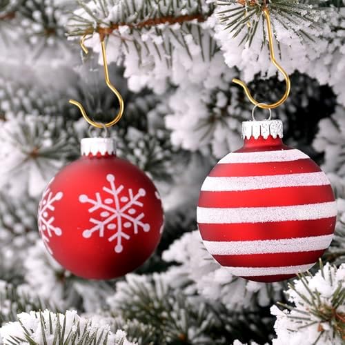 Gold Ornament Hangers - 200 Pack Hooks for Christmas Trees - Image 5