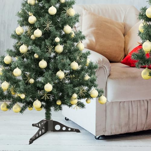 Homoyoyo Christmas Tree Stand Base Artificial Christmas Tree Base Detachable Green Xmas - Image 3