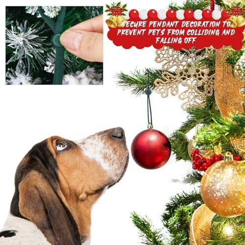 Daifunli 36 Pcs Christmas Adjustable Decoration Hooks, Green - Image 4