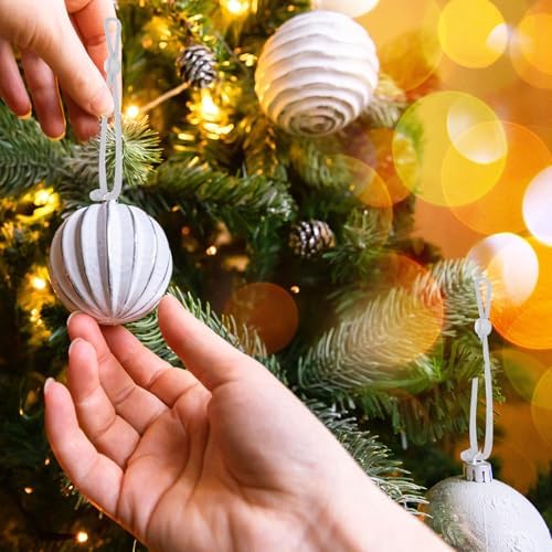 Daifunli 24 Pcs Christmas Adjustable Decoration Hooks, Gray - Image 5