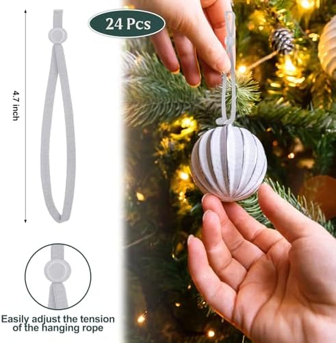 Daifunli 36 Pcs Christmas Adjustable Decoration Hooks, Sliver - Image 2
