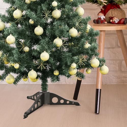 Homoyoyo Christmas Tree Stand Base Artificial Christmas Tree Base Detachable Green Xmas - Image 7