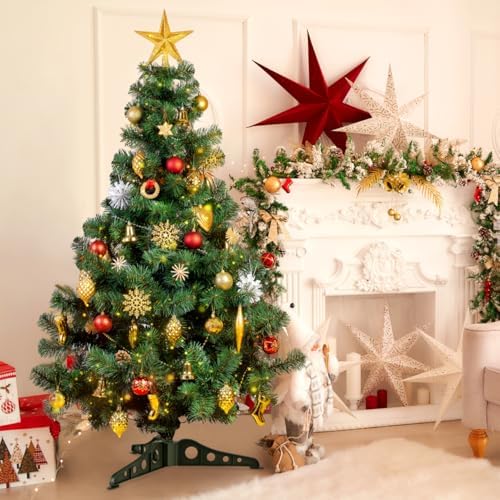 Cabilock Christmas Tree Stand for Artificial Trees 11.42X10.24 Inch Xmas Tree Base Stable Support Bracket Easy to Assemble - Image 2