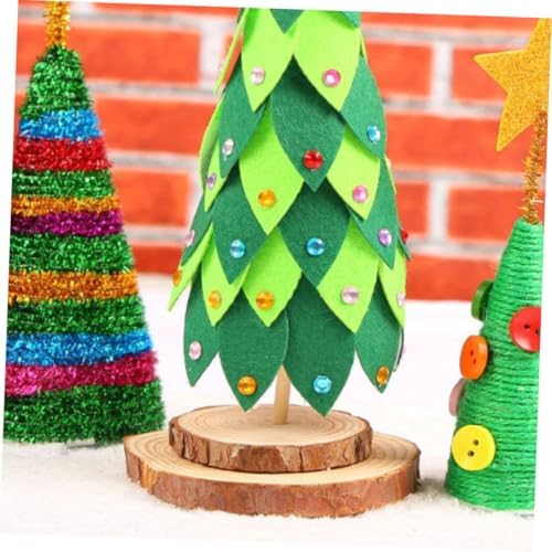 5pcs Vintage Wooden Base for Christmas Trees Sturdy Stand for Artificial Trees Easy Assembly Diameter Christmas Stand Base for Holiday Decor - Image 4