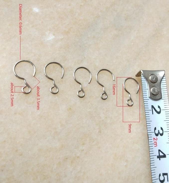 100pcs 169mm Chrome Metal S Hook Hanger For Crystal Prisms Chandelier Wedding Party Christmas Tree Ornament DIY - Image 2