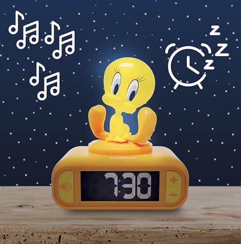 LEXiBOOK, Titi Nightlight Alarm Clock, RL800TW - Image 2