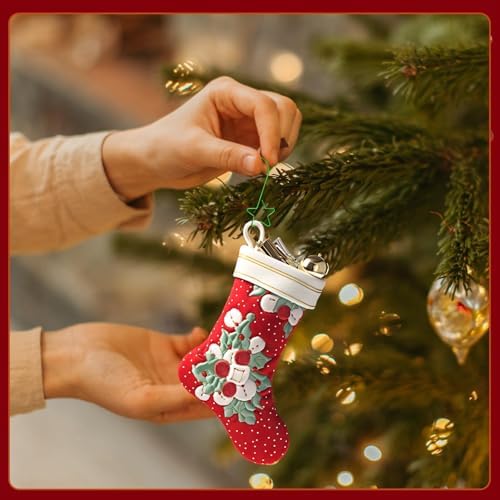 100Pcs Small Green Creative S Hook Christmas Holiday Ornaments, Xmas Party Ornament Hooks Decorations Supplies, Christmas Tree Decor for Hanging Suitable for Hanging Stockings - Image 5