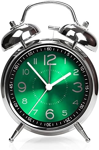 AYRELY?? Super Loud Alarm Clock for Heavy Sleepers Adults, Metal 4.5 Inches - Image 3