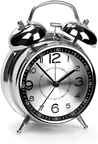 AYRELY?? Super Loud Alarm Clock for Heavy Sleepers Adults, Metal 4.5 Inches by AYRELY