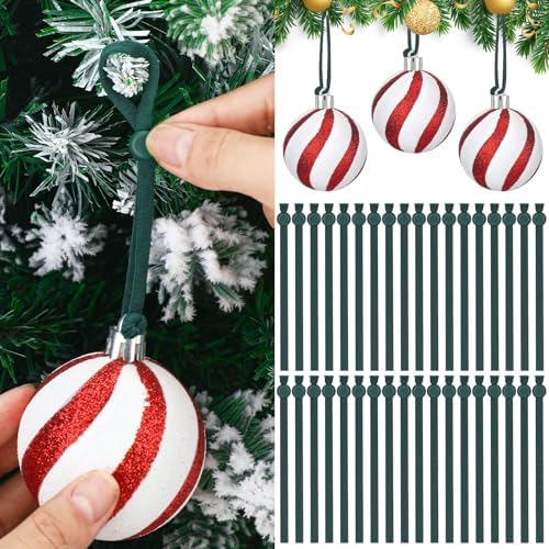 Daifunli 36 Pcs Christmas Adjustable Decoration Hooks, Green by Huiinen