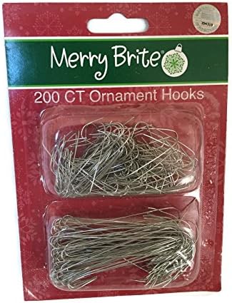 Merry Brite 200 Ct. Ornament Hooks by Unknown