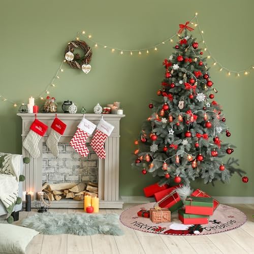 Mr. Pen- Christmas Tree Skirt 48 inches, Christmas Skirts for Xmas Trees - Image 6