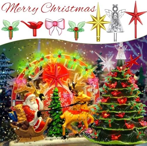 Soulchen 203 Pcs Ceramic Christmas Tree Replacement Lights - Image 5