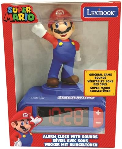 LEXiBOOK, Mario Nightlight Alarm Clock, RL800NI - Image 4