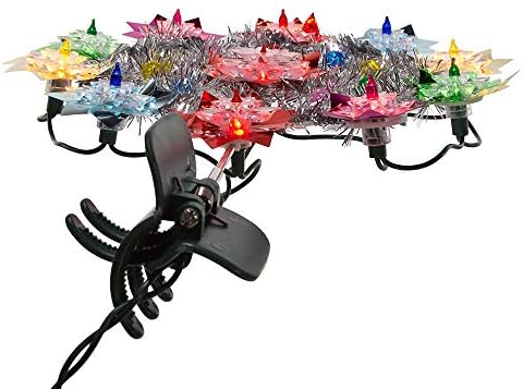 Kurt S. Adler 11-Inch 11-Light Multi-Color Retro Reflector Tree Topper - Image 7