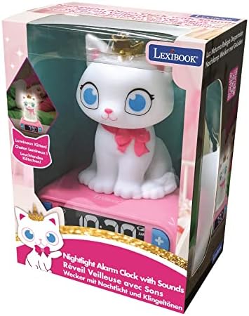 LEXiBOOK, Kitten Nightlight Alarm Clock, RL800KT - Image 6