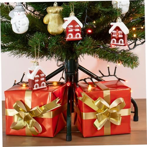 Xmas Tree Stand Coated Holder for Christmas Tree Easy to Install for Indoor and Outdoor Decorations - Image 2