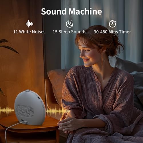 EASYERA Sunrise Alarm Clock Sound Machine, 26 Soothing Sounds - Image 5