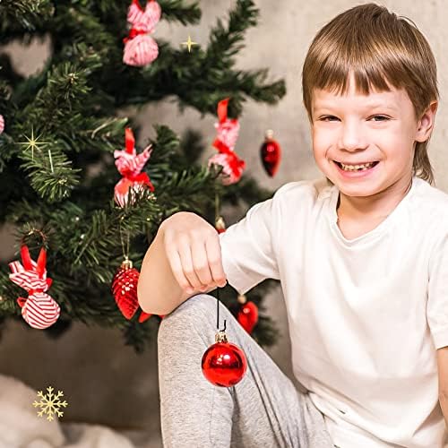 Mixweer 120pcs Christmas Ornament Hooks 0.51 x 2.36'', Black - Image 6