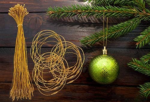 Christmas Tree Ornament String Hanger Precut Ribbon Hook with Snap Fastener - Image 3