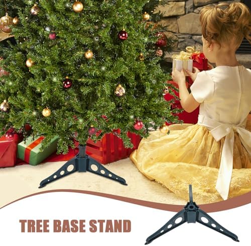 Cabilock Christmas Tree Stand-Removable Christmas Tree Stand for 4 Ft Artificial Trees,Replacement Xmas Base Christmas Tree Accessory 15cm - Image 4