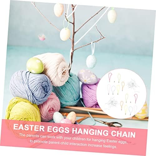 100pcs Hanging Chain Pendant with Hooks for Easter Eggs Lightweight Chain for Creative Crafts and Decorations for Easter Celebrations and Activities - Image 4