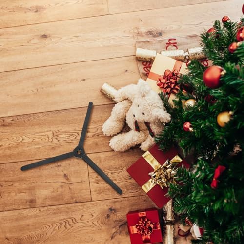LIOOBO Christmas Tree Replacement Stand: Plastic Christmas Tree Base for Artificial Trees, 0.74 in Hole 12 Leg - Image 4