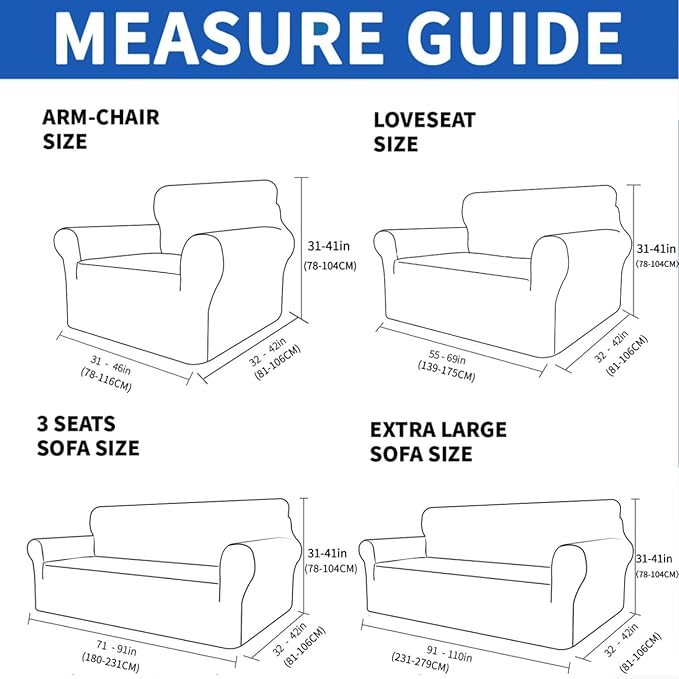 XINEAGE 2026 New 1 Piece Couch Covers for 3 Cushion Couch (79"-91") Stretch Sofa Cover Slipcover Pet Friendly Soft Washable Furniture Protector with Elastic Bottom for Kids,Dog (Sofa, Black)