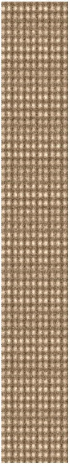 IOHOUZE Washable Exrea Long Hallway Runner Rug 3x20 Non Slip Rubber Backed Kitchen Runner Entryway Runner Indoor, Woven Rugs Floor Carpet for Kitchen Hall Entryway Stair, Orange/Tan/Brown