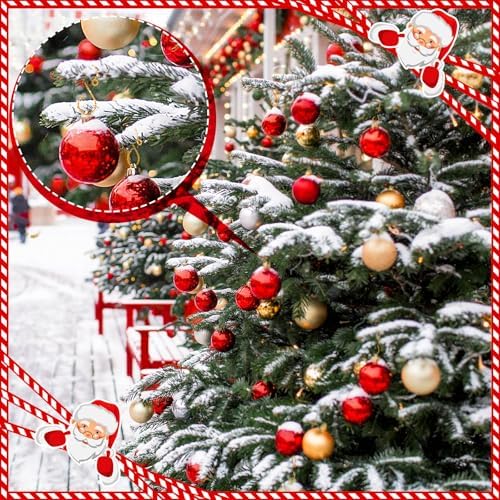 MorningRo 48 Pcs Christmas Ornament Hooks 2'' S Shaped Swirl Hook, Gold - Image 5