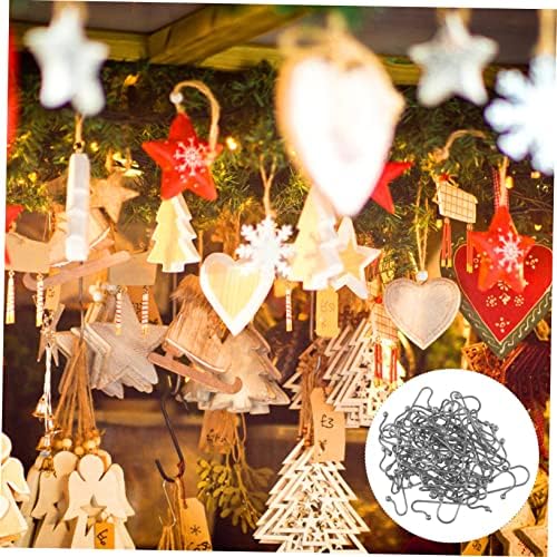 40pcs Creative Multi-Functional Metal Hook for Christmas Decorations Xmas Hanging Hooks Hangers for Baubles Punch Design for Parties and Home Decor - Image 4