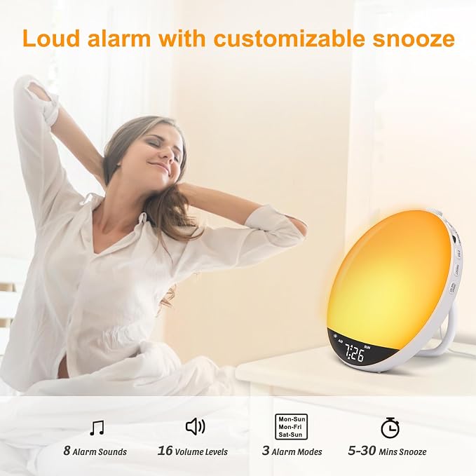 DreamSky Digital FM Radio with Bluetooth Speaker and Sleep Timer for Kids - Image 6