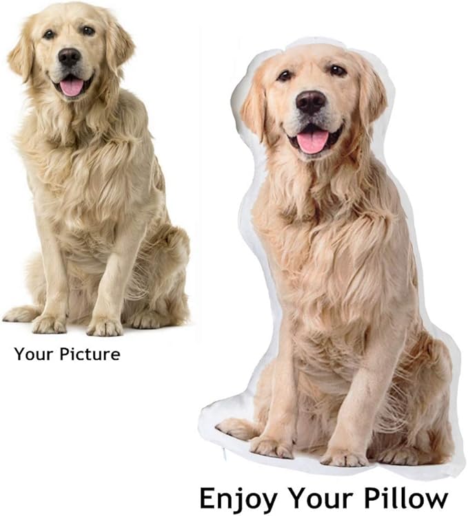 Custom Pet Photo Pillow Pet Portrait Pillows Dog Lover Gift Pet Loss Gift Pet Bereavement