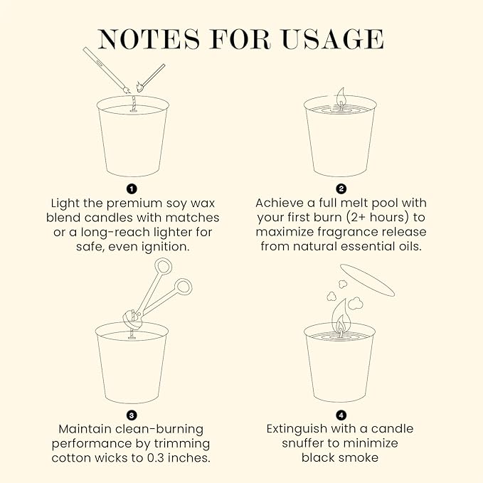 M&SENSE Natural Soy Large Candle| Bamboo Stream | 16.6 oz, 95H Burn | Mini Spring Scented Candles for Relaxation, Valentines Day Gift, Home Décor | for Bedroom, Office, Party