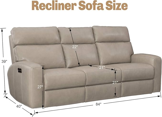 JIVINER 8-Piece Recliner Sofa Covers Stretch Jacquard Couch Covers for Reclining Slipcovers for Living Room 3 Cushion Soft Recliner Protector with Pocket (Sofa Recliner, Light Beige)