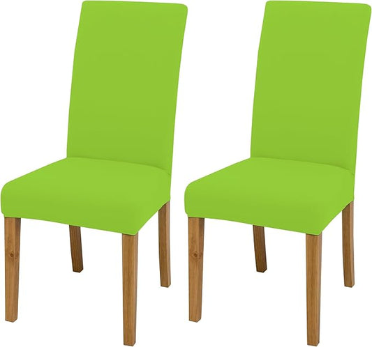 BIETYONE Dining Chair Covers,Dining Room Chair Covers Set of 2,Stretch Kitchen Chair Cover,Washable Dining Chair Cover,Parsons Chair Slipcovers Protective,for Home,Restaurant,Banquet