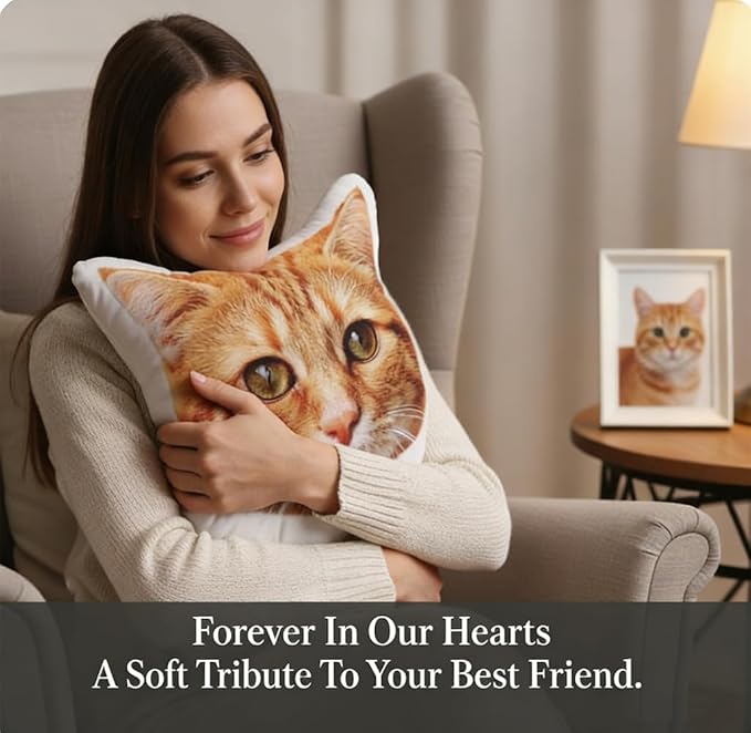 Custom Face Shaped Photo Pillow Your Face on a Pillow Custom Photo Pillows