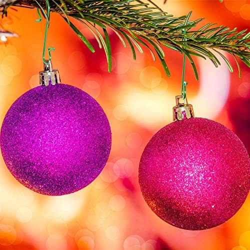 Tatuo 280 Pieces Christmas Ornament Hooks Ornament Hangers Xmas Metal Wire Hooks with Storage Box for Christmas Tree Decoration (Green) - Image 3