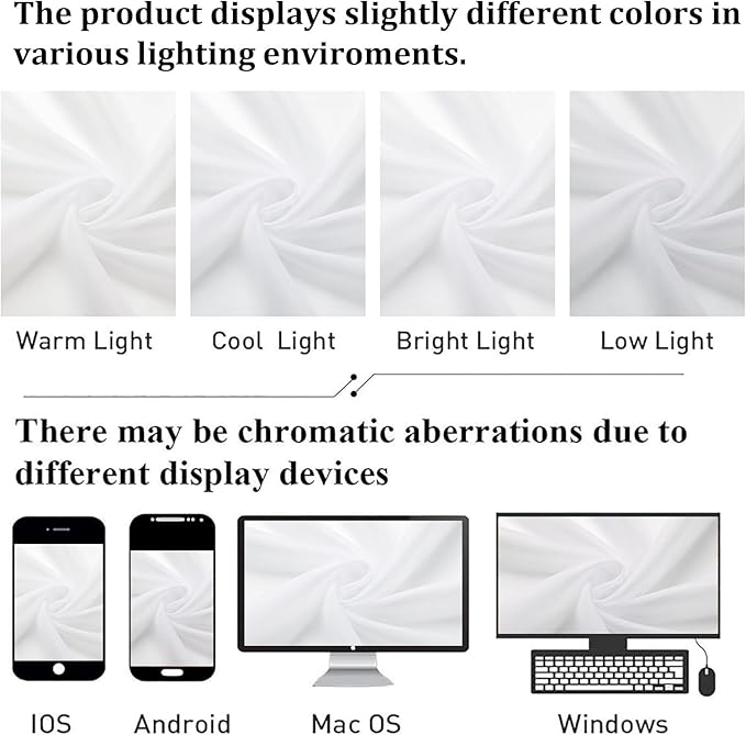 Lecloud White Sheer Curtains 90 Inches Long 2 Panels, Light Filtering Airy Voile Curtain Drapes, Extra Wide Elegant Window Treatments for Living Room Bedroom with Dual Rod Pocket, 59" W x 90" L