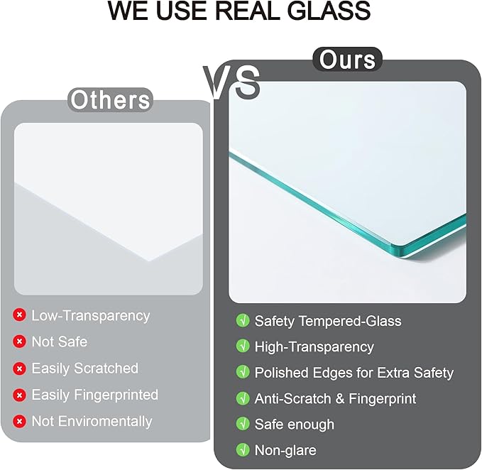 10x20 Picture Frame Set of 2, Natural Oak Wood Frame with Real Glass Collage Frame, Display Pictures Three 5x7 With Mat or 10 x 20 Without Mat - Horizontal or Vertical Wall Mounting