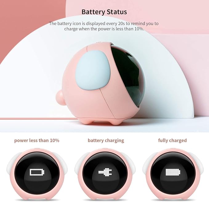 Kids Alarm Clock, Dual Alarm Setting, Adjustable Brightness Night Light, Voice-Activated,Temperature Detection, Wake-up Alarm Clock, Toy and Gift for Toddler, Children, Students, Boys&Girls - Image 7