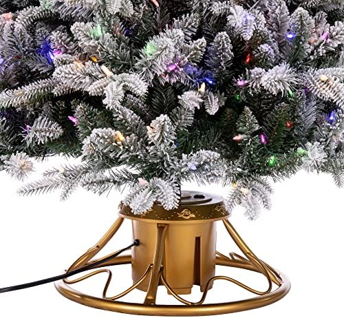 Vickerman 360 Degree Rotating Tree Stand - for Artificial Christmas Trees up to Maximum 120 Lbs - Gold Color - Stand for Artificial Christmas Tree - Spinning Christmas Tree - Image 3