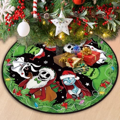 Christmas Tree Skirt 48 Inch New Year Xmas Decorations for Home - Image 5