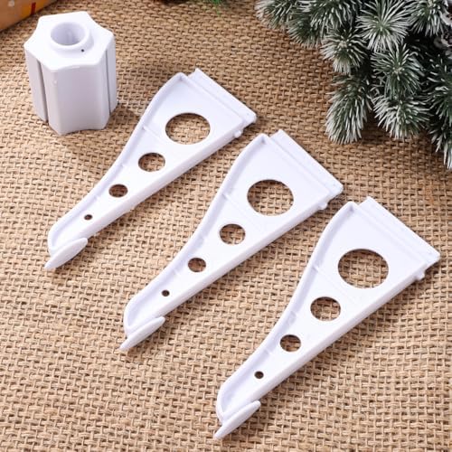 BESPORTBLE Christmas Tree Stand: Artificial Christmas Tree Base Stand, Artificial Tree Stand, Christmas Tree Holder, Christmas Tree Legs Triangle Box Rack Plastic - Image 7