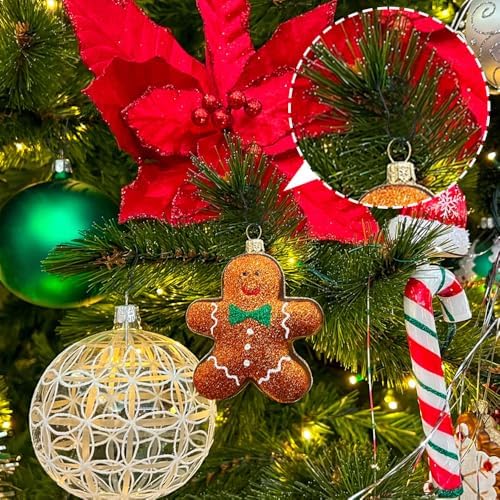 Christmas Ornament Hooks, 100PCS Christmas Ornament Hangers, Ornament Hooks for Christmas Trees, Black Ornament Hooks Christmas Hooks for Ornaments with Storage Box for Christmas Tree Decorations - Image 6