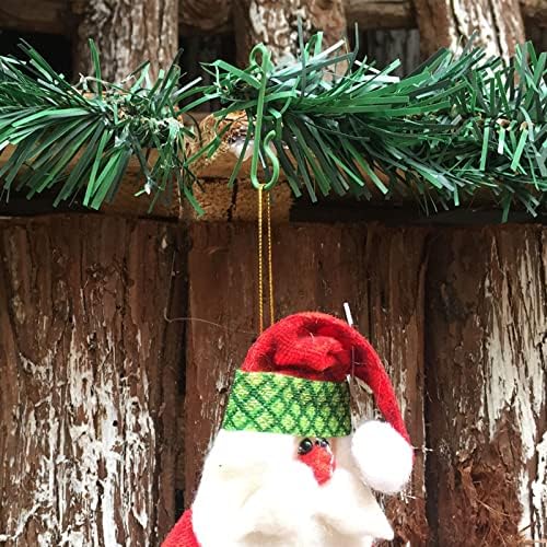 100 Pieces/set Hooks Christmas Ornaments S-shaped Hooks Christmas Tree Pendant Hanging Decoration New Year Home Use - Image 2