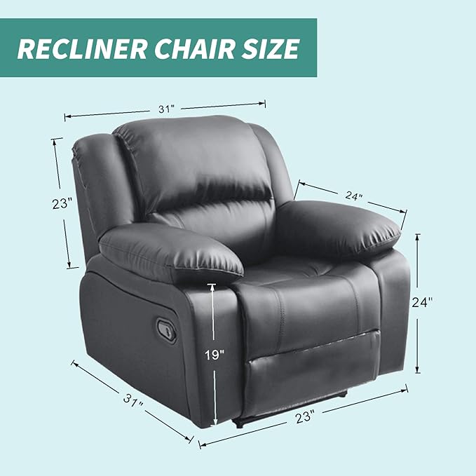 YEMYHOM 4 Pieces Stretch Recliner Slipcover Latest Jacquard Recliner Chair Cover with Side Pocket Anti-Slip Fitted Recliner Cover Couch Furniture Protector with Elastic Bottom (Recliner, Army Green)