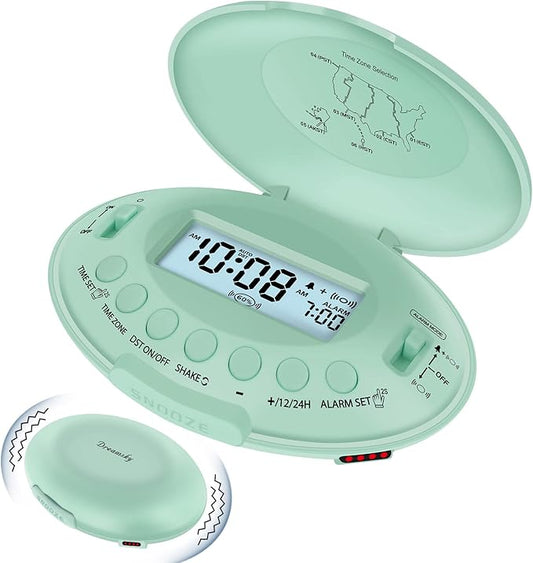 DreamSky Vibrating Alarm Clock for Heavy Sleepers Adults Under Pillow by DreamSky